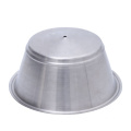 Metal material stainless steel stamping deep drawing lamp cover stamping cover